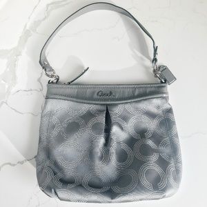 Coach Dot-Logo Print Handbag